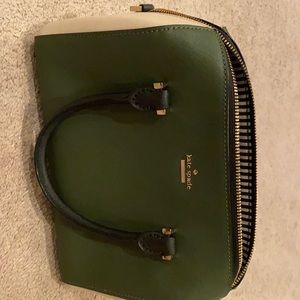 Kate Spade olive green purse without strap